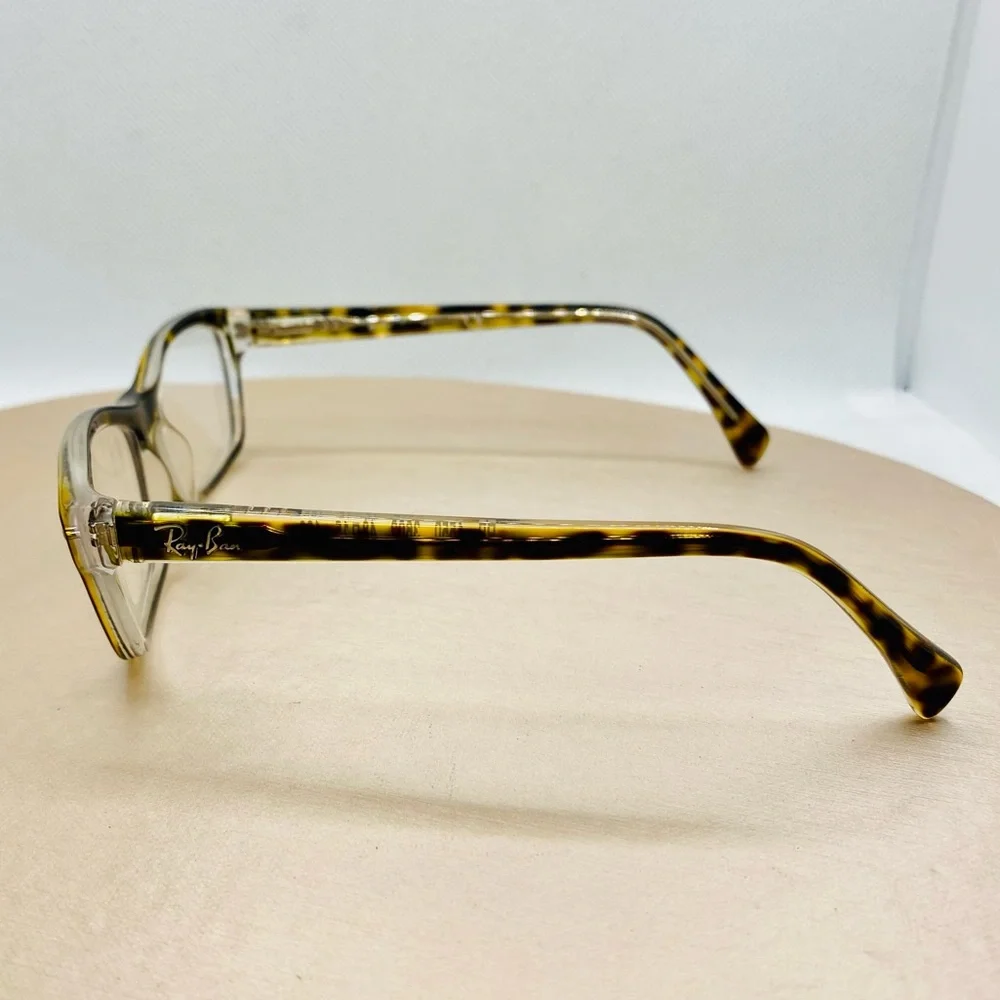 EUC Ray Ban Dark Havana RB 1550 Butterfly Shaped RX Eyeglasses